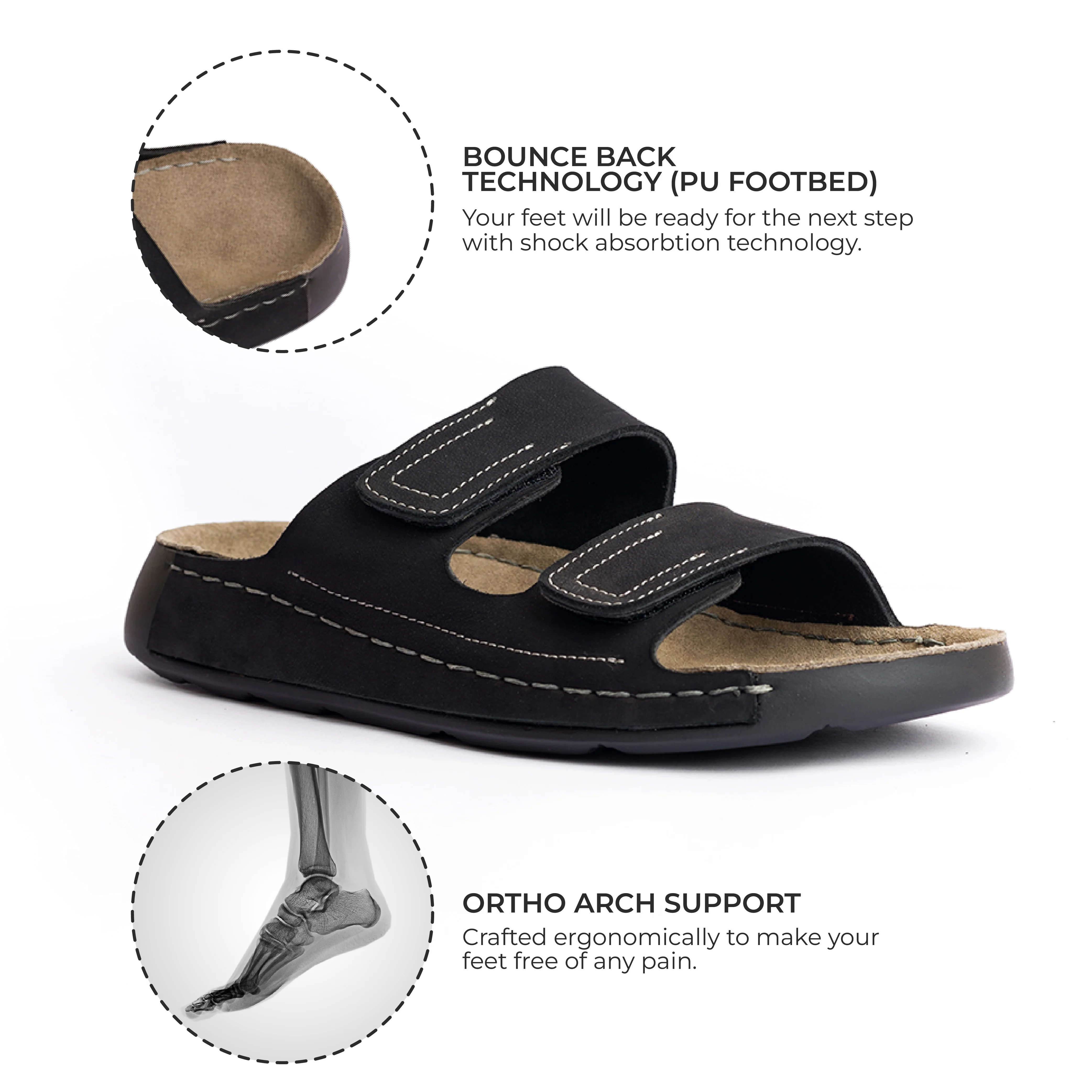 Cosmos: Luxe Suede Sandal - Image 4