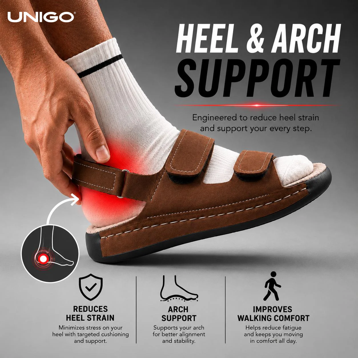 Hunk : Premium Suede Sandal - Image 4
