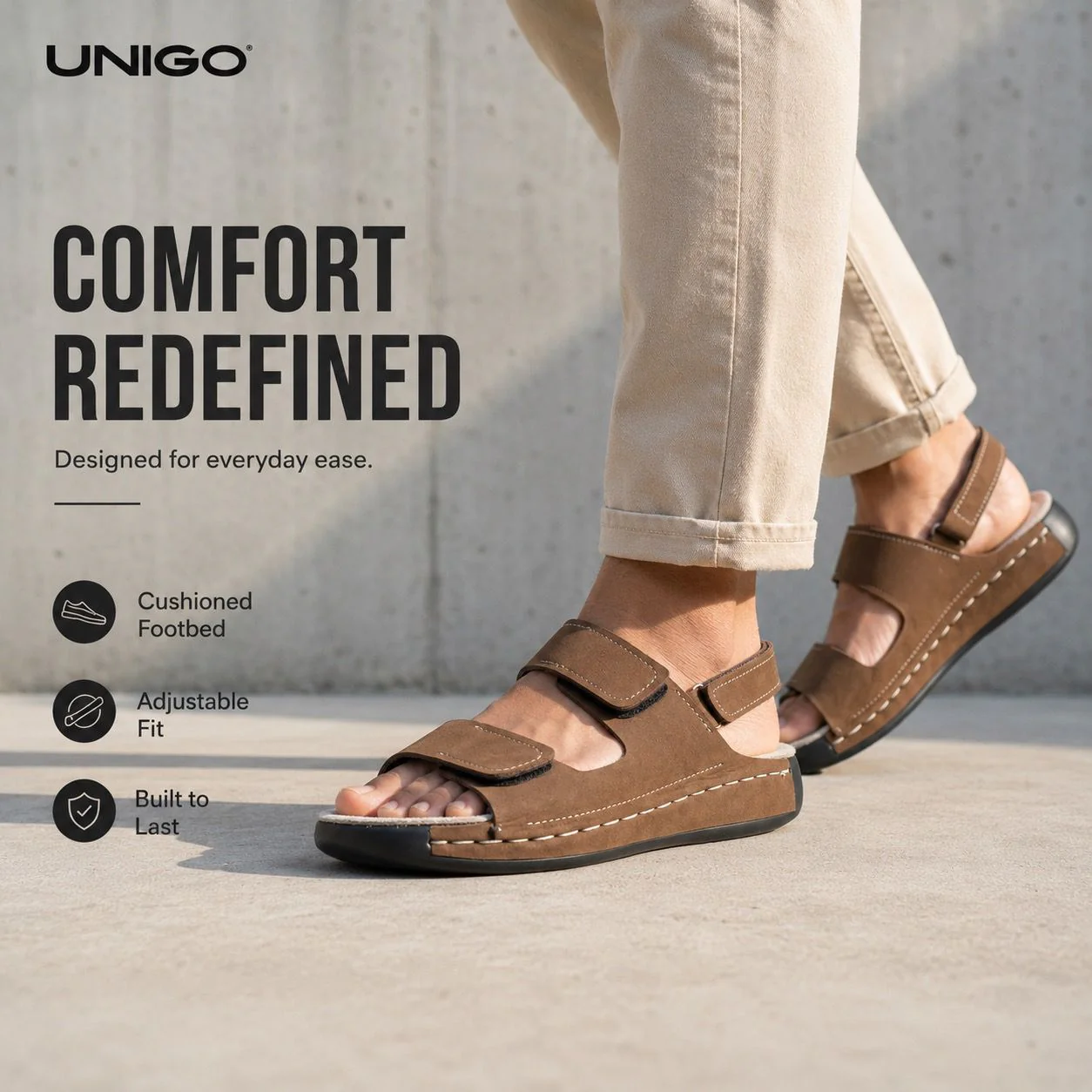 Hunk : Premium Suede Sandal - Image 8