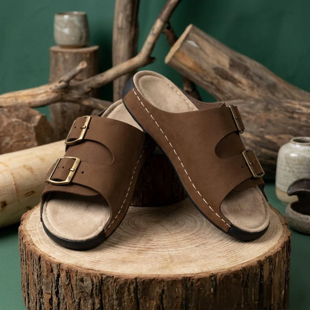 Retro : Premium Suede Sandal - Image 8