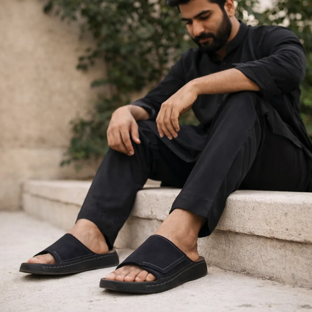 Velar : Premium Suede Sandal - Image 10