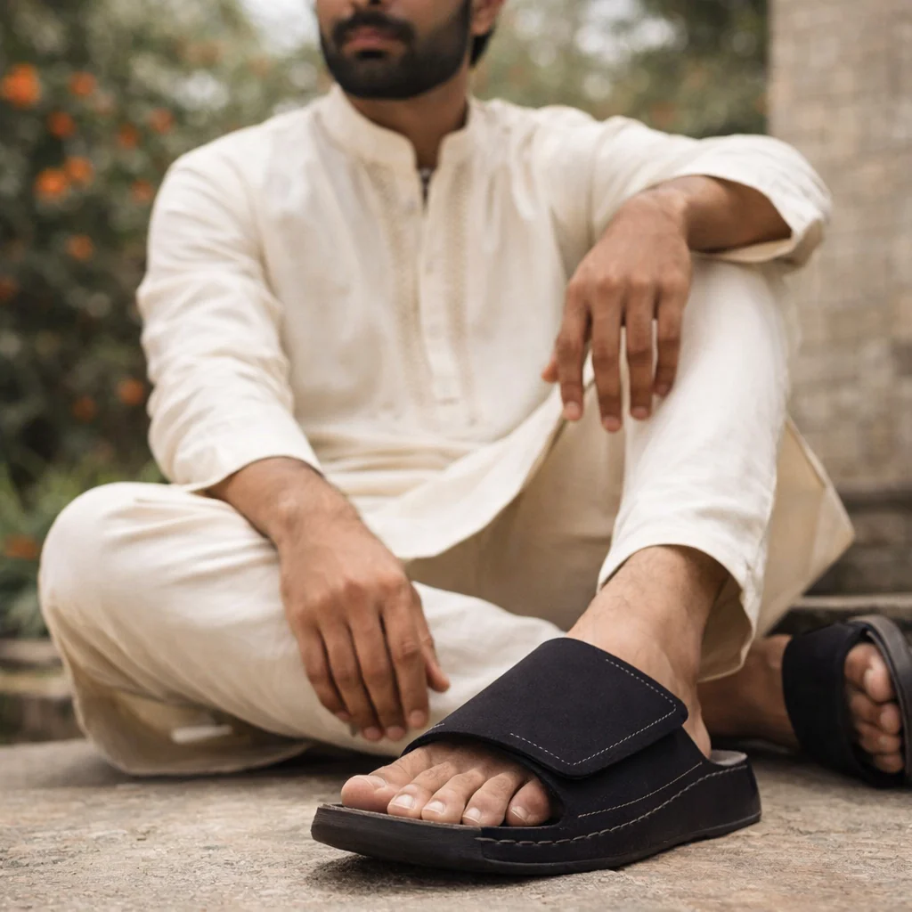 Velar : Premium Suede Sandal - Image 11