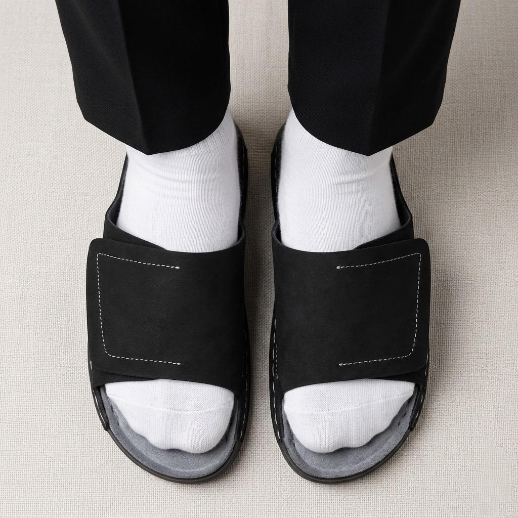 Velar : Premium Suede Sandal - Image 16