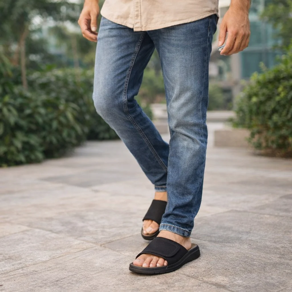 Velar : Premium Suede Sandal - Image 5
