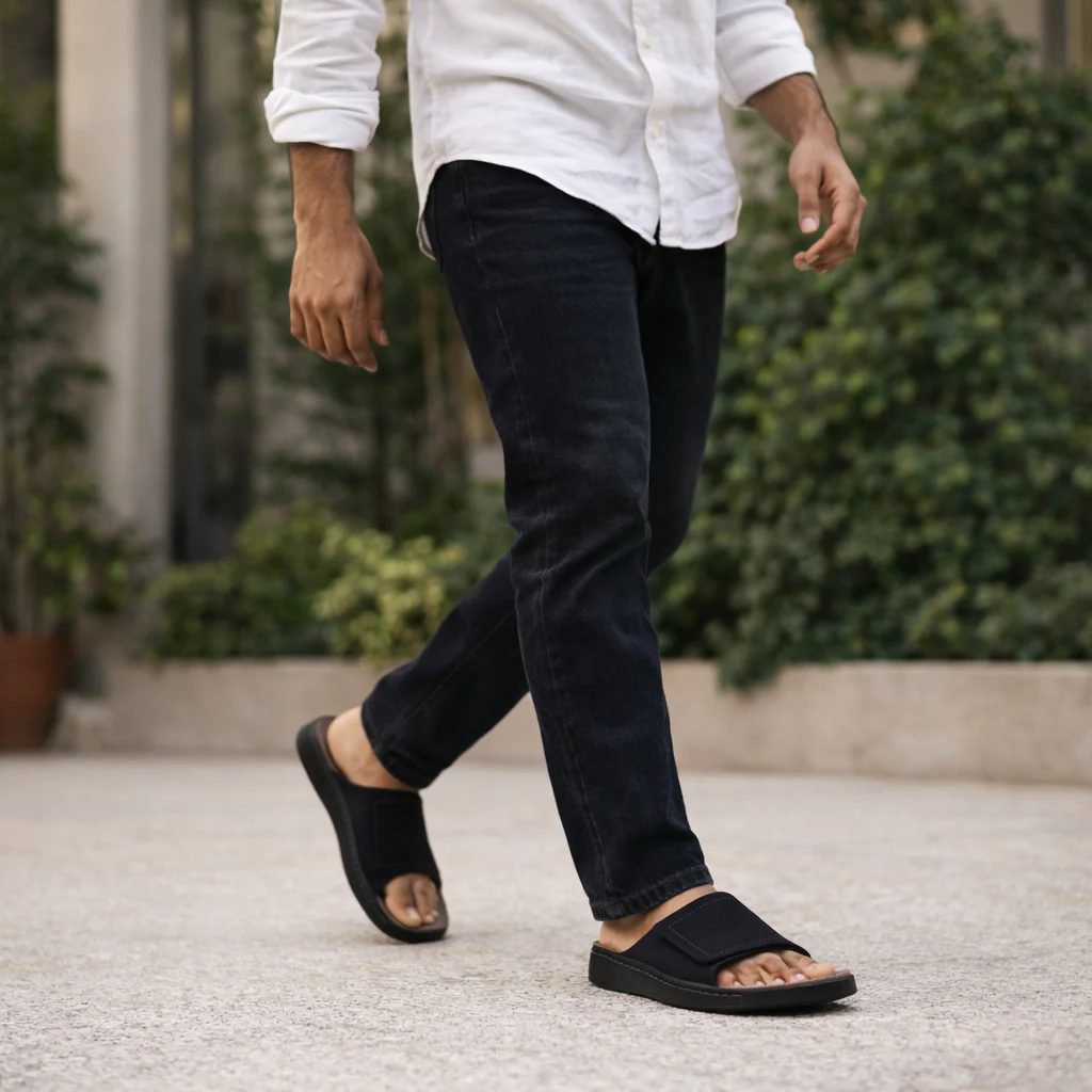 Velar : Premium Suede Sandal - Image 7